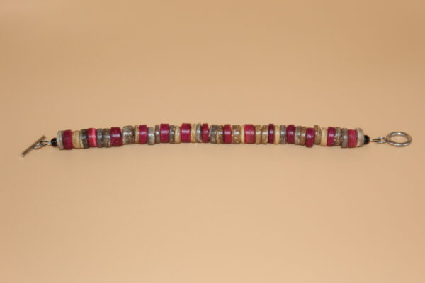 Pink Wood Bracelet