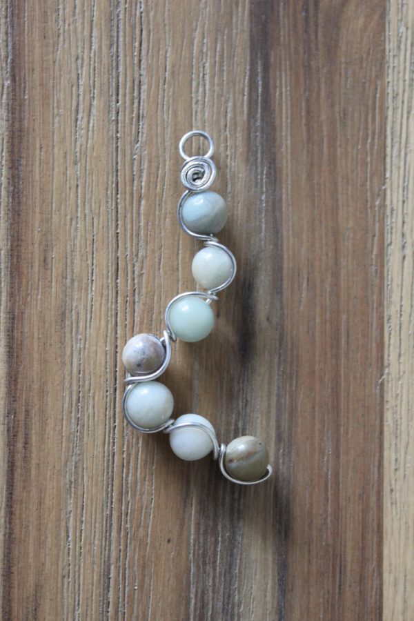 Curved Amazonite