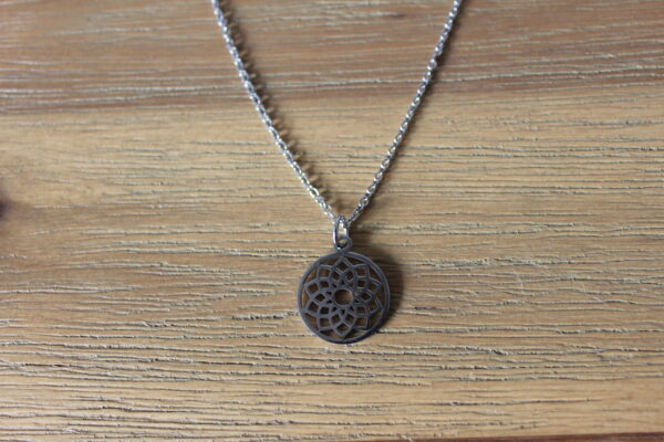 Circle Flower Pendant