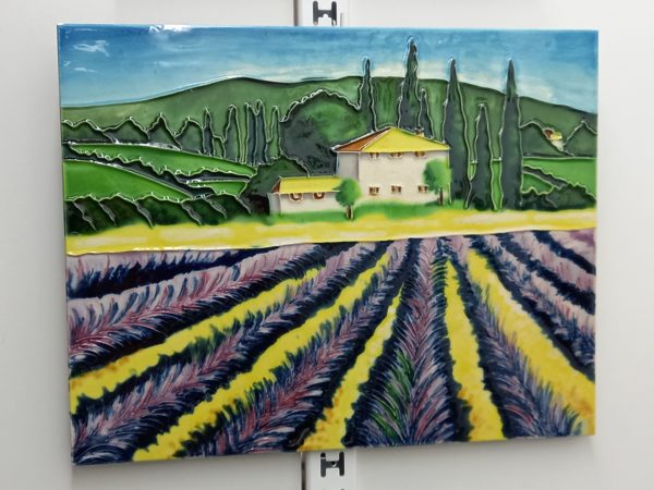 Lavender Farm Tile