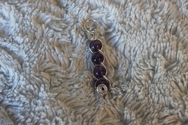 Amethyst Wrap Pendant
