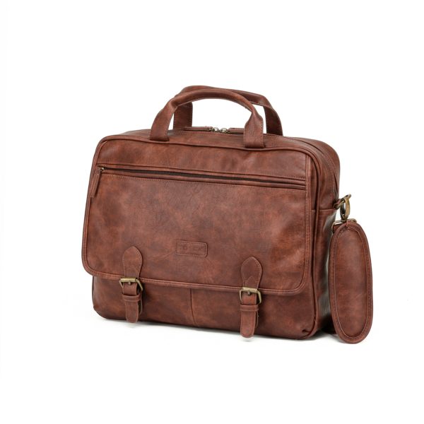 Vegan Leather Cross Body Satchel VG003 - Image 3