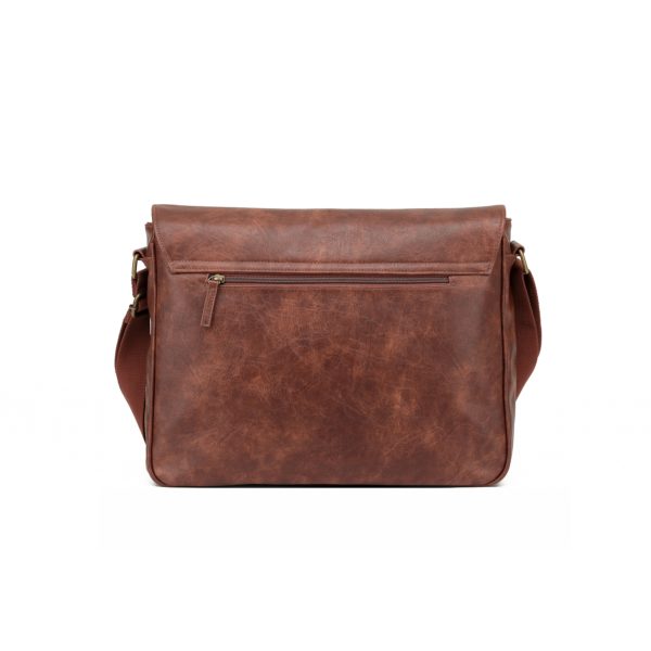 Vegan Leather Messenger Style Satchel VG004 - Image 4