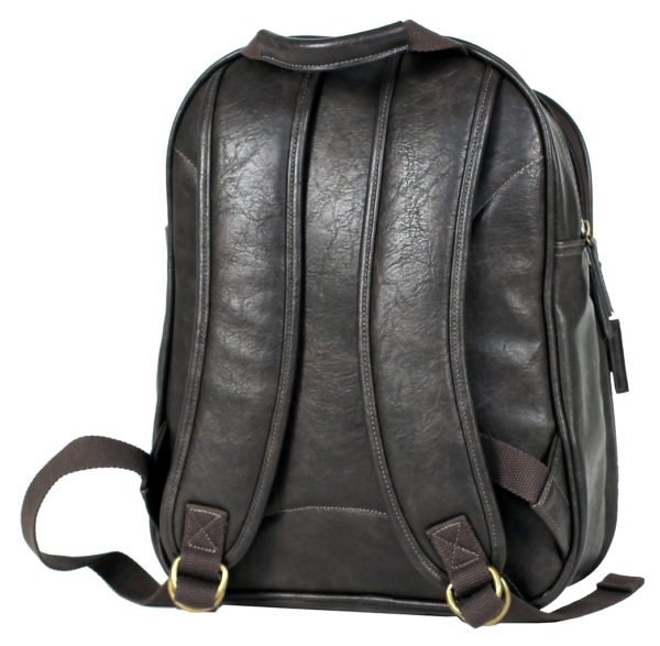 Vegan Leather Luxury Backpack VG005 - Image 3