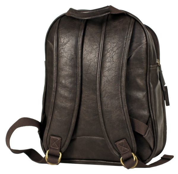 Vegan Leather Luxury Backpack VG005 - Image 5