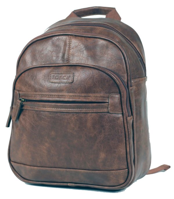 Vegan Leather Luxury Backpack VG005 - Image 4