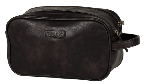 Vegan Leather Toiletry Bag VG007