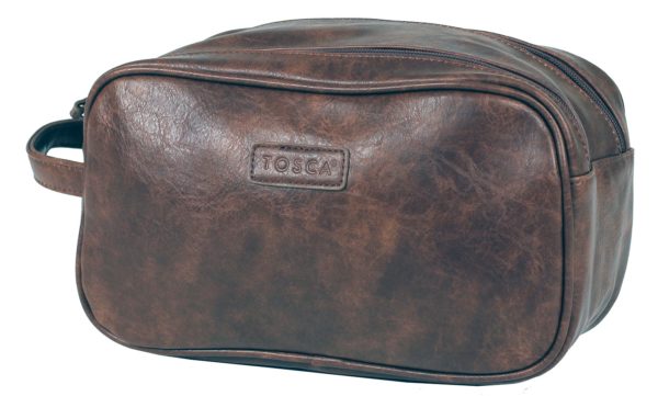 Vegan Leather Toiletry Bag VG007 - Image 3