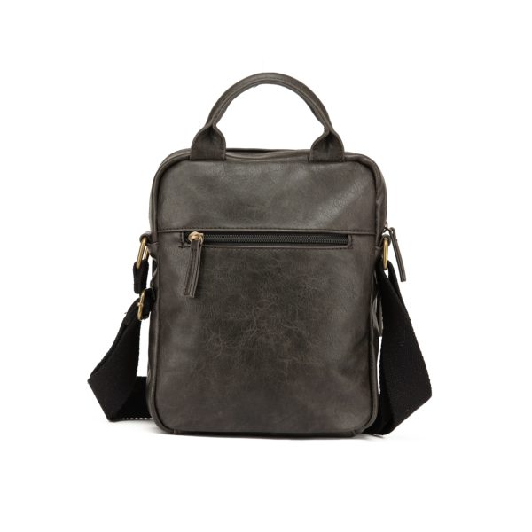 Vegan Leather Cross Body Reporter Shoulder Bag VG009 - Image 2