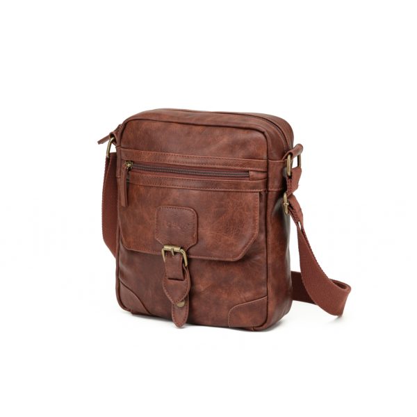 Vegan Leather Cross Body Shoulder Bag VG010 - Image 3