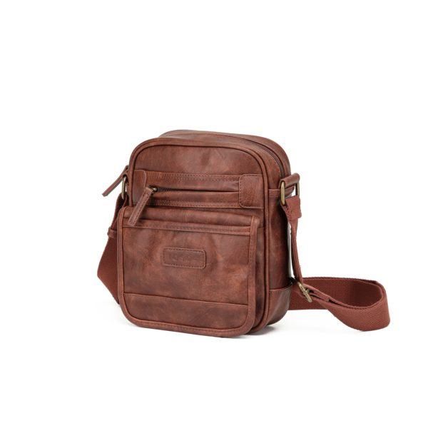Vegan Leather Cross Body Shoulder Bag VG011 - Image 3