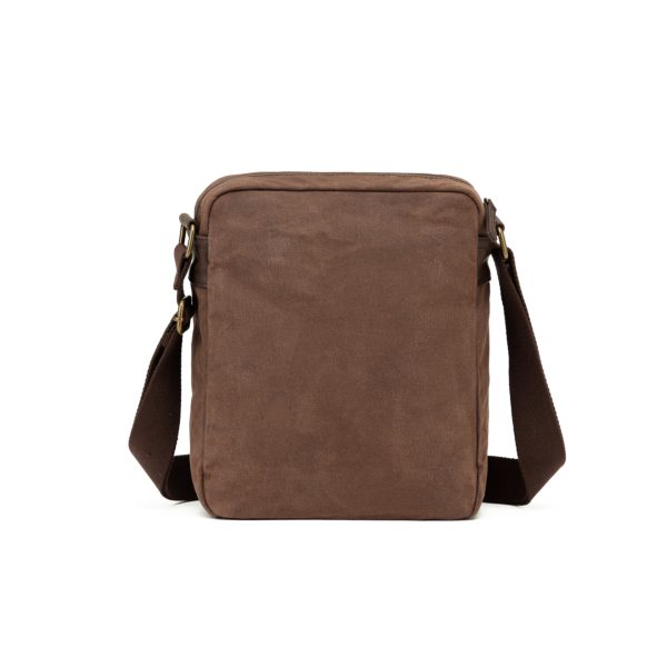 Waxed Canvas Cross Body Shoulder Bag - Image 2